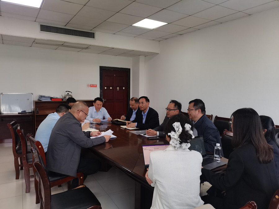 集团总裁助理江瀚拜访凯里市人民政府常务副市长刘鹏
